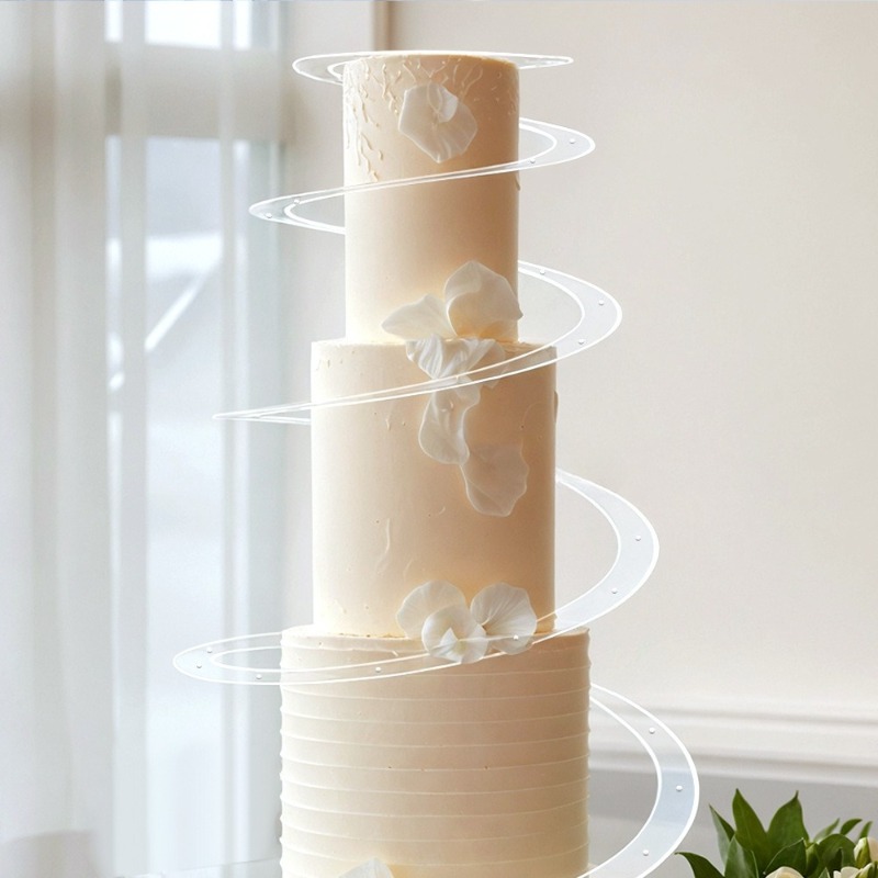 Display Risers Set - Спиральная многоуровневая подставка для торта, аксессуары