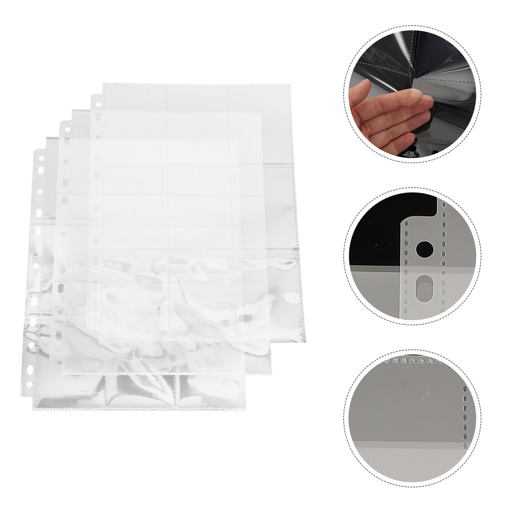 Trading Card Binder - 30 прозрачных пакетов для хранения фотографий,