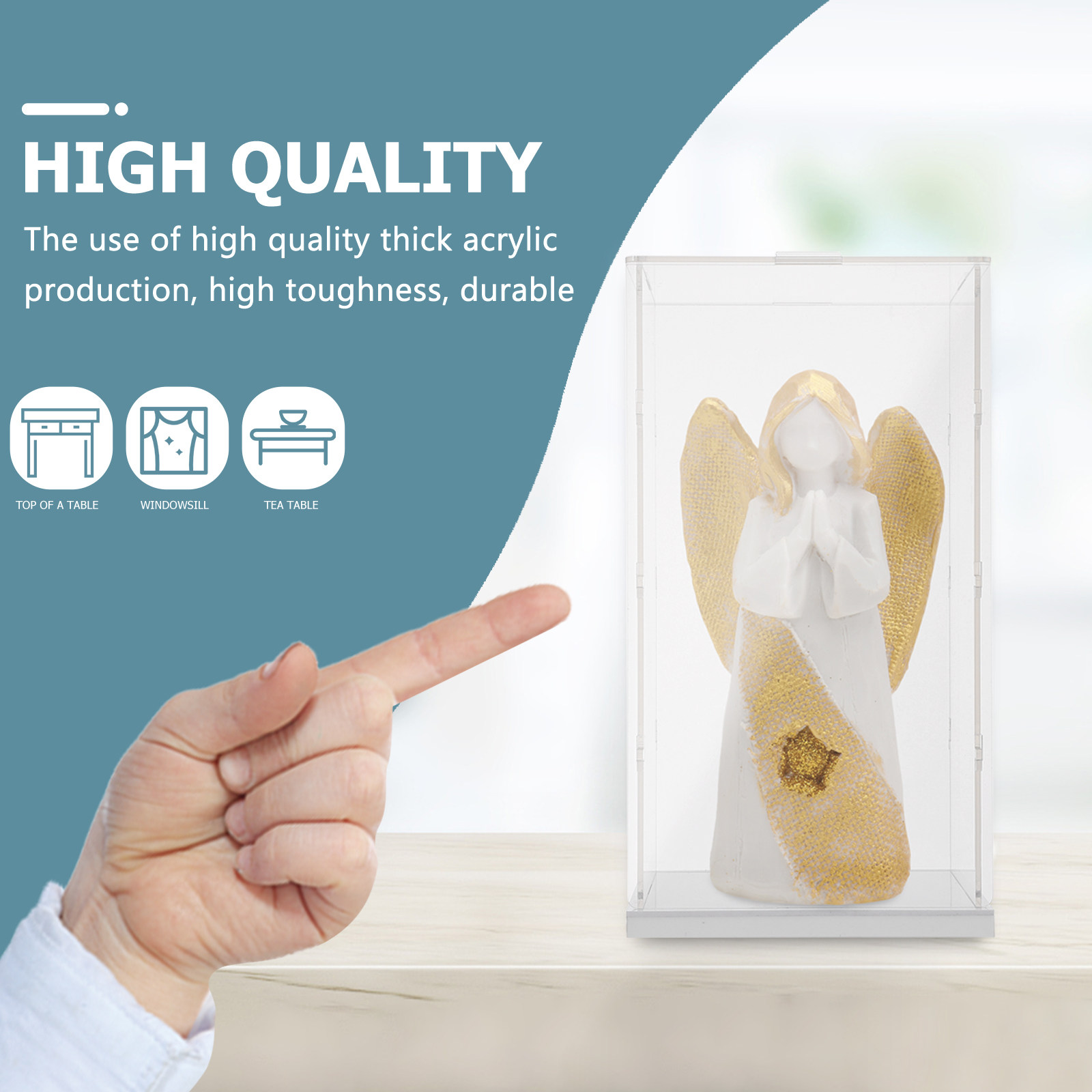 1 шт. акриловый прозрачный дем – обзор и цена Display Case Acrylic