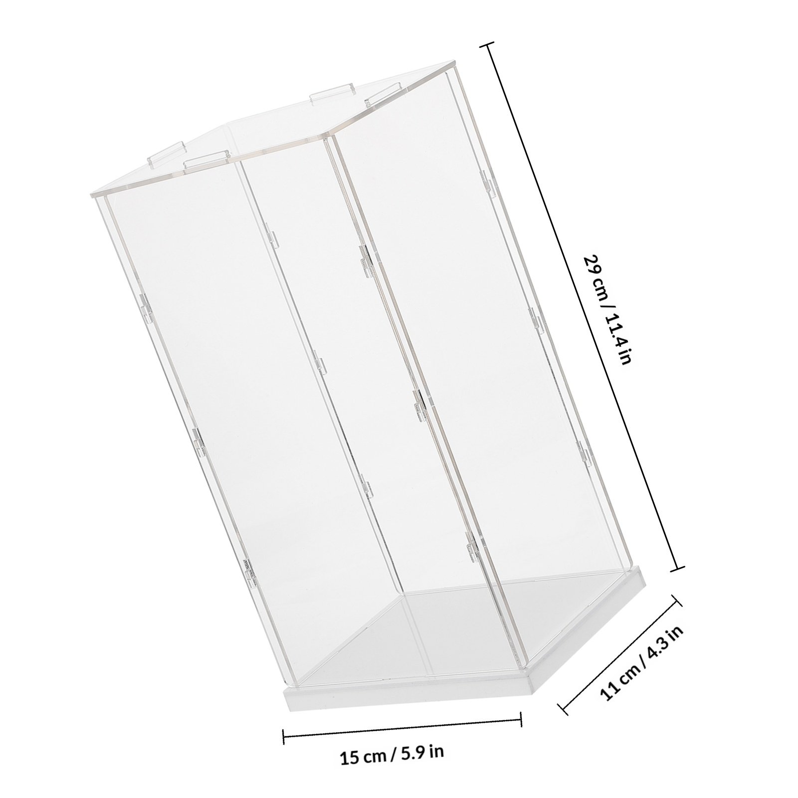 1 шт. акриловый прозрачный дем – обзор и цена Display Case Acrylic