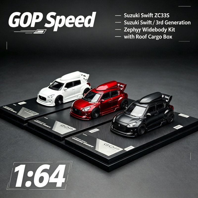 Gop Speed 1/64 Suzuki Swift Sp – обзор и цена Die Cast Car 1 64