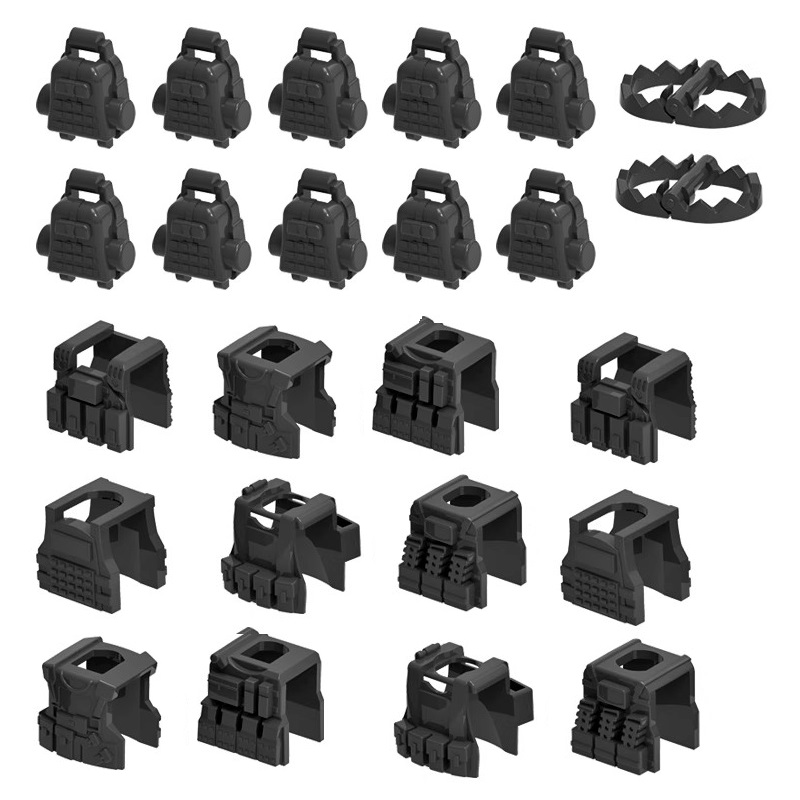 MOC военная броня, тактический – обзор и цена Lego Minifigure Holder